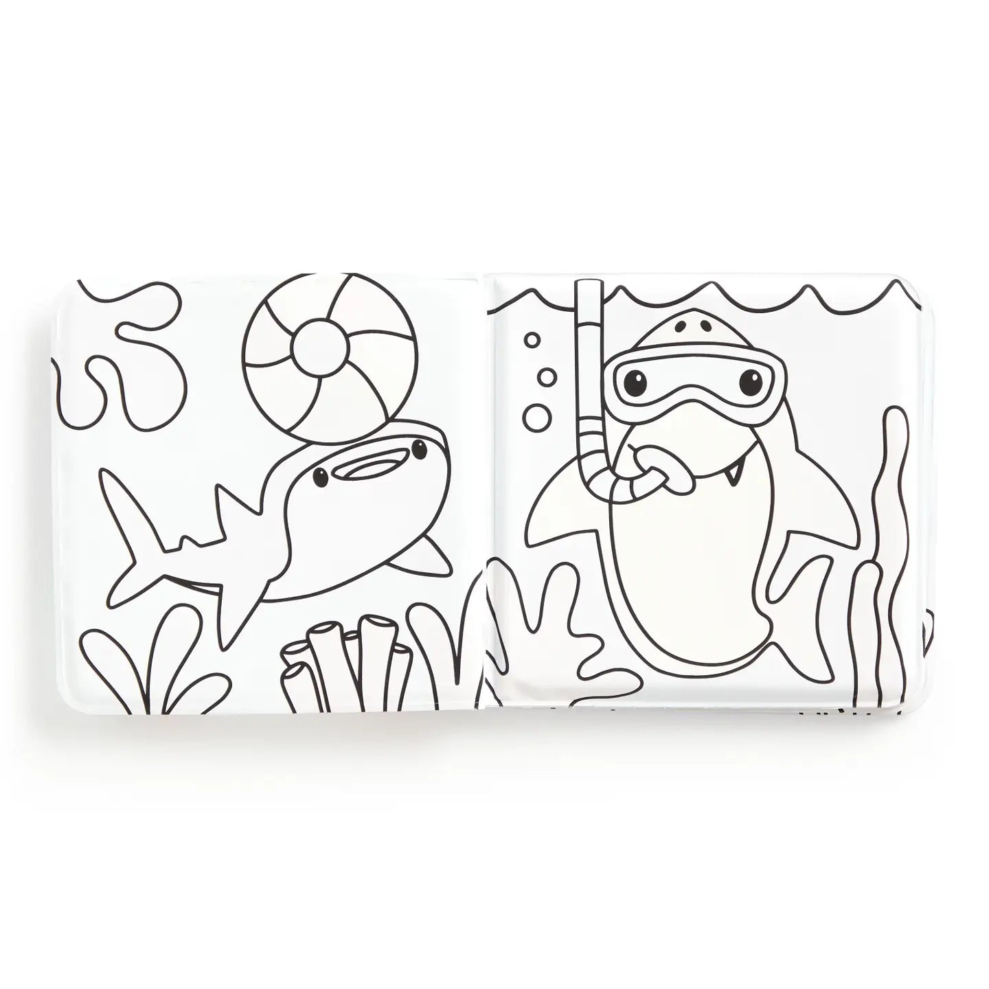 Shark Splash! Color Magic Bath Book