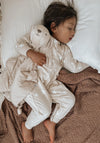 Fleece Jumpsuit - Wonky Stars Blush