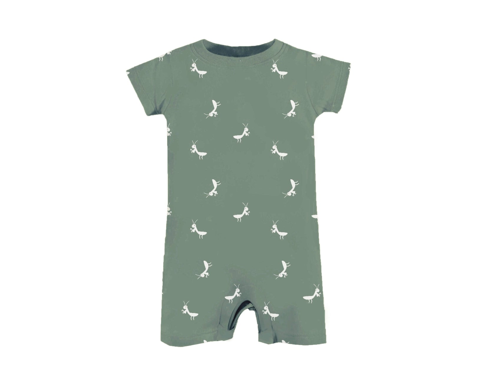 Cotton Shortie Romper | Mantis