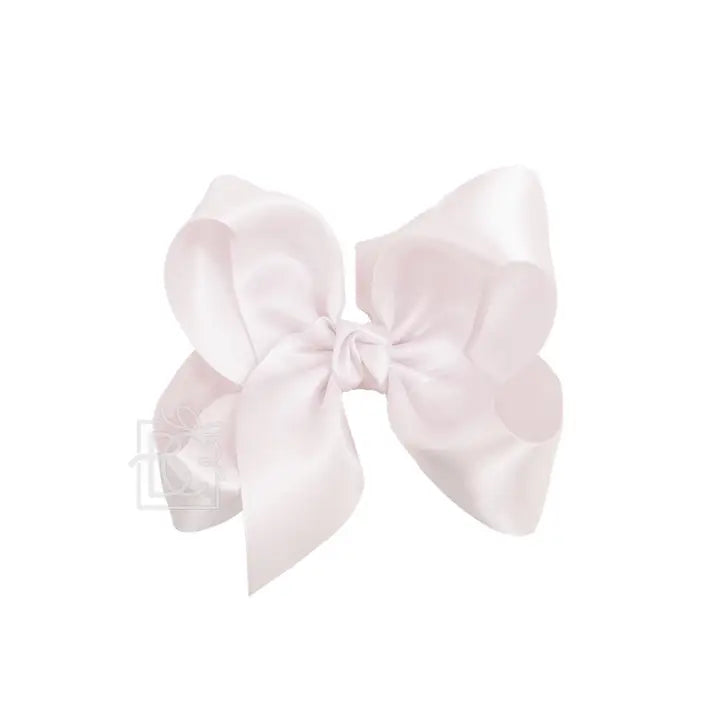 5.5" Satin Double Knot | Powder Pink