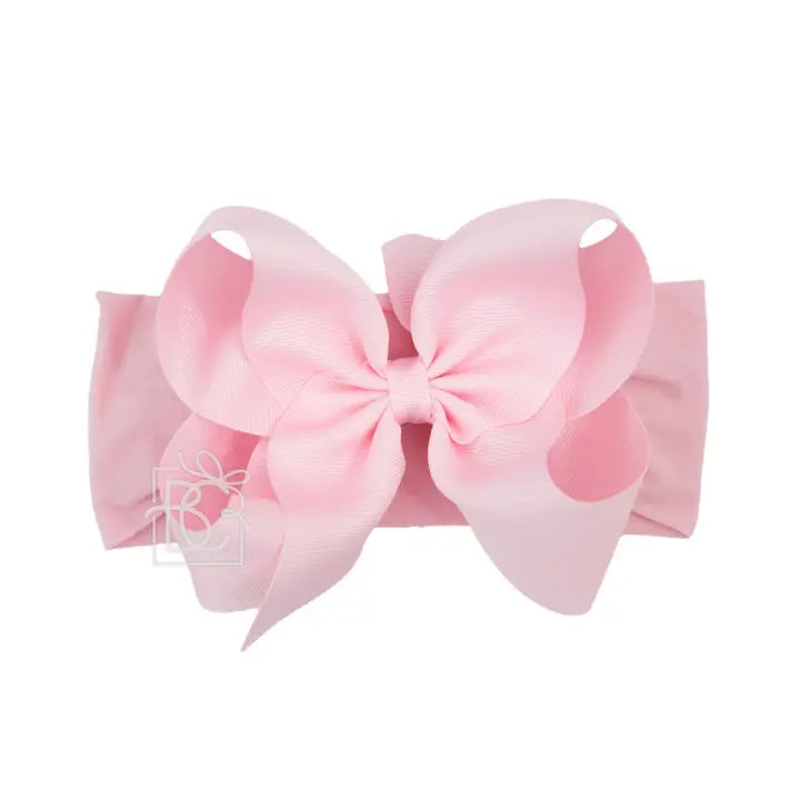 5.5" Double knot Wide Headband | Light Pink