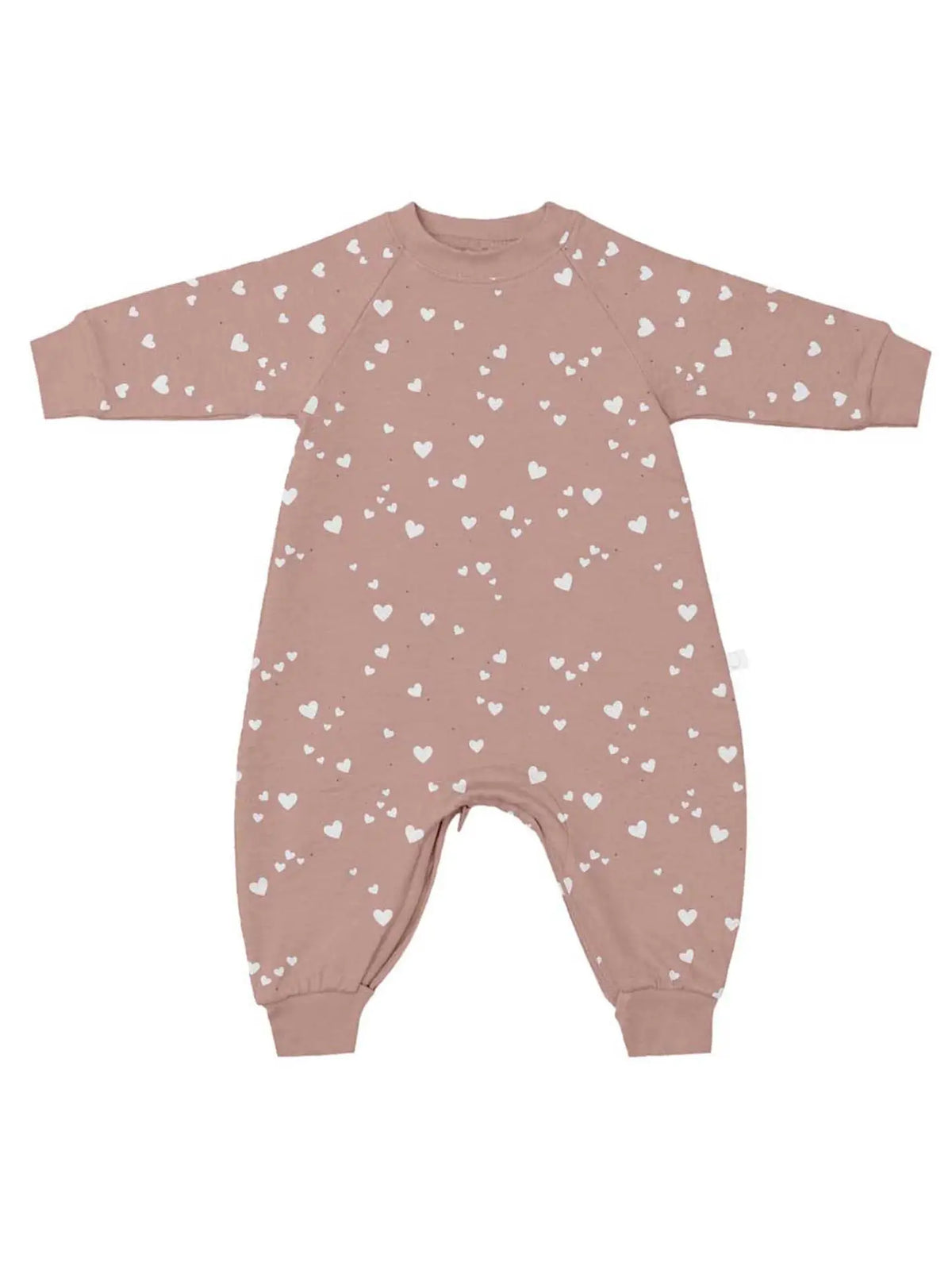 Fleece Jumpsuit || Hearts