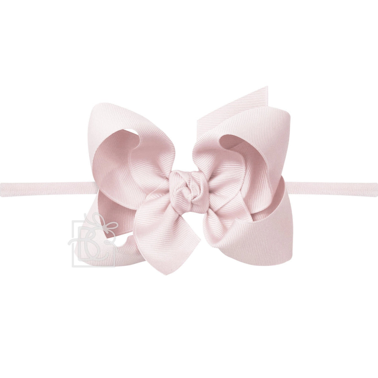 4.5″ Bow Headband | Powder Pink
