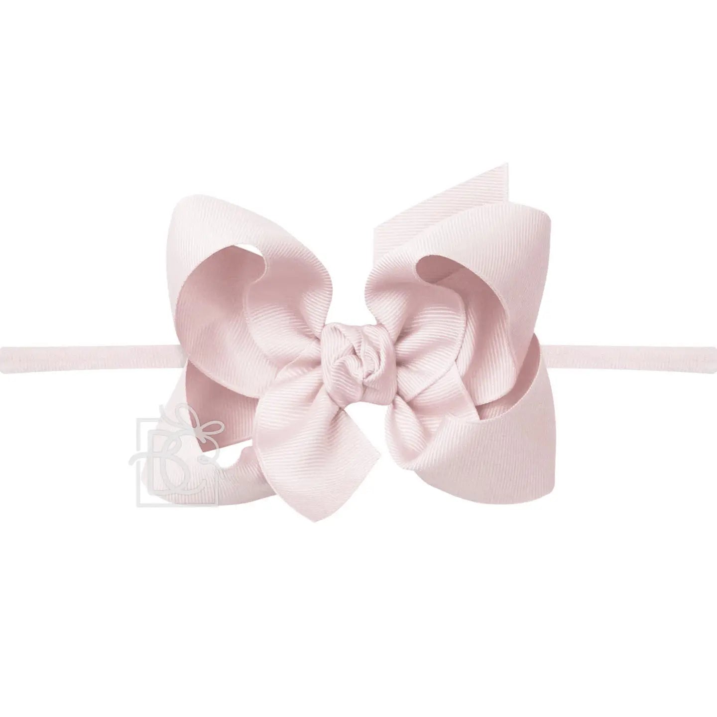 3.5″ Bow Headband  | Powder Pink