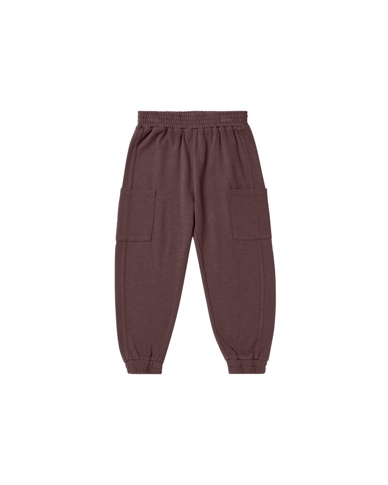 Cargo Jogger || Plum