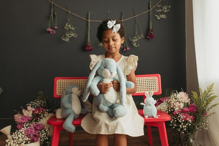 Sweet 16" Nibble Bunny – Maui Blue