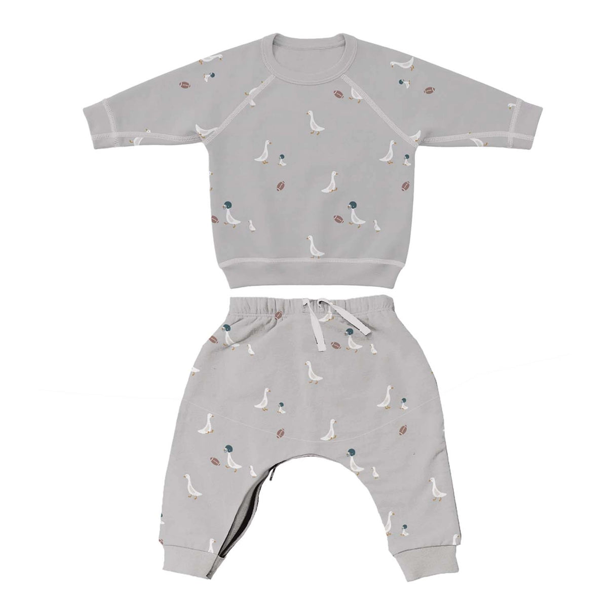 Fleece Sweatsuit | Football Goose