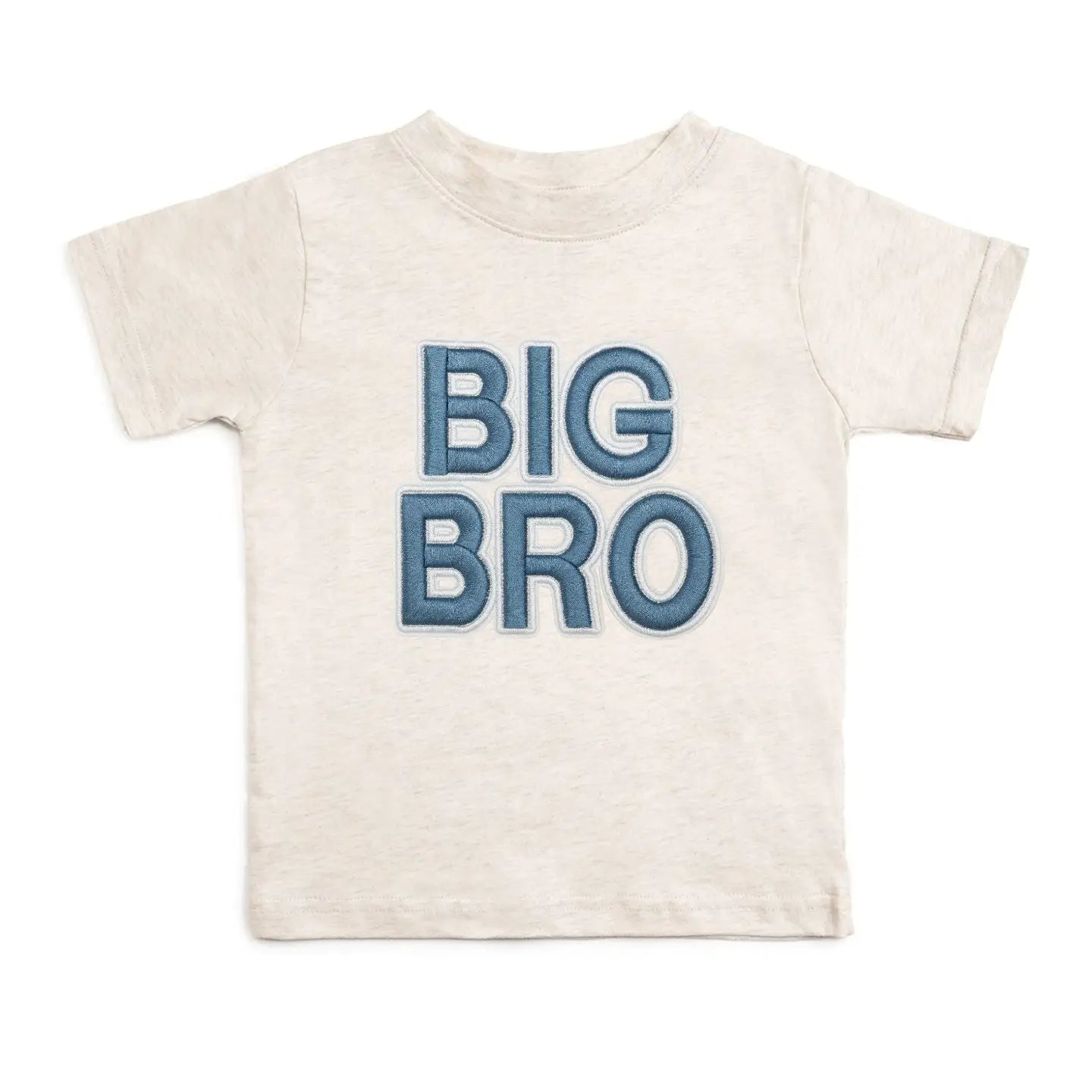 Big Bro Embroidered Patch Short Sleeve T-Shirt