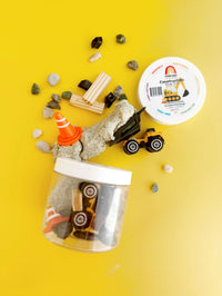 Construction (Cookies 'n Cream) Play Dough-To-Go Kit