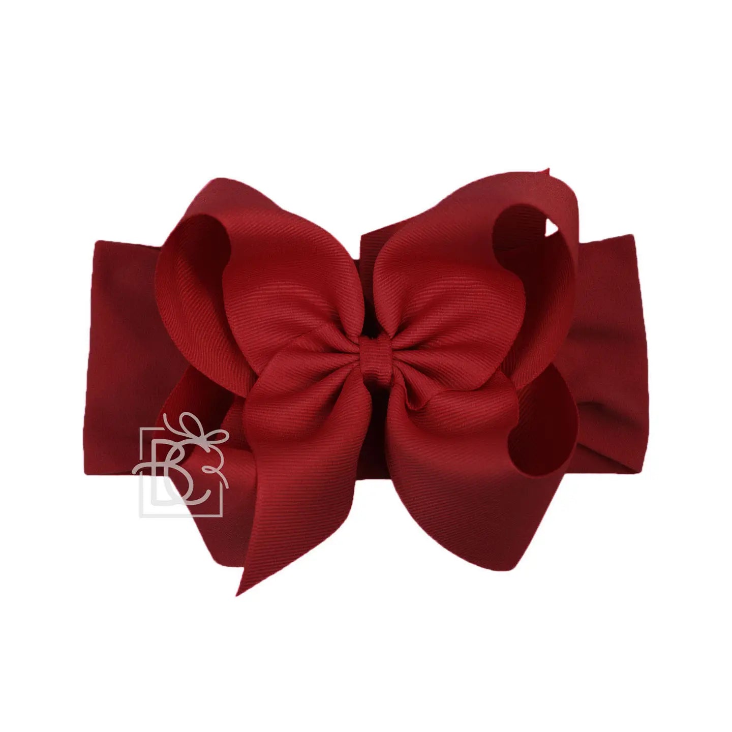 5.5" Double knot Wide Headband | Cranberry