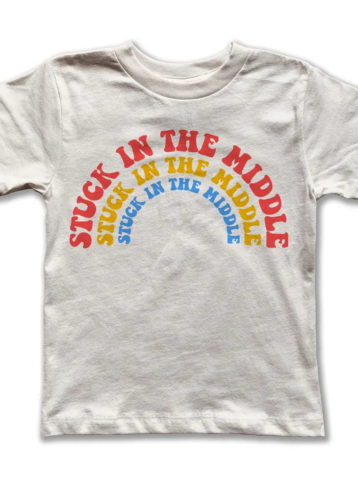 Stuck In the Middle Tee - Natural