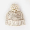 Natural Garter Stitch Beanie