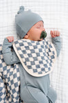 Muslin Bib 2 Pack | Miles/Cream