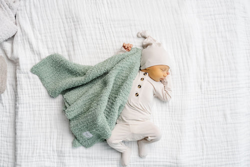 Chenille Lovey - Sage