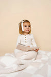 Chenille Blanket - Dune Check| Small