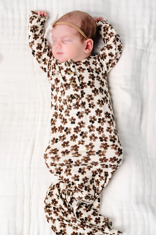 Sloane Knotted Gown | NB-3M