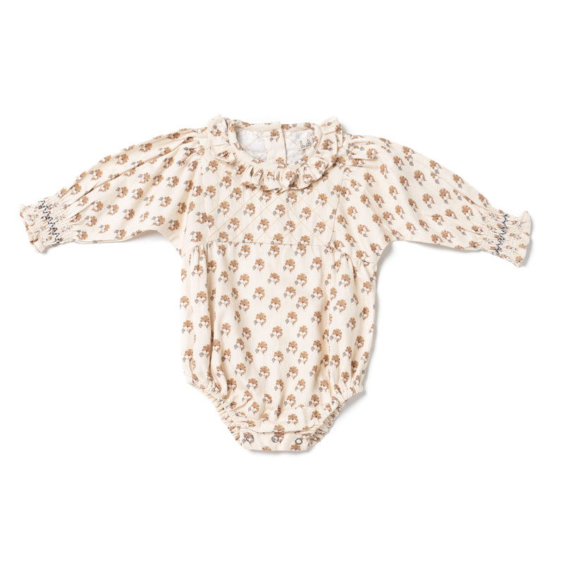 Juniper Romper | Textured Floral