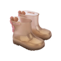Mini Melissa Welly Bloomy Baby | Pearlish Brown/Pink