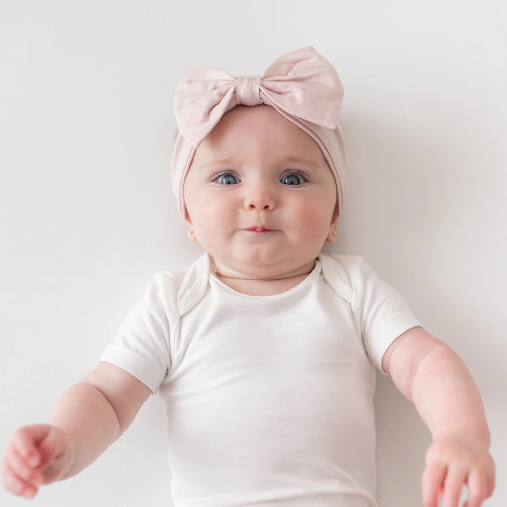 Bow Headband || Blush