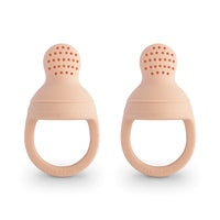 Silicone Fresh Food Feeder 2-Pack | Blush