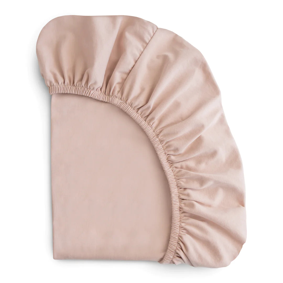 Stretchy Crib Sheet - Blush