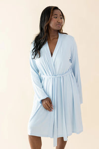 Women's Lounge Robe in Breeze