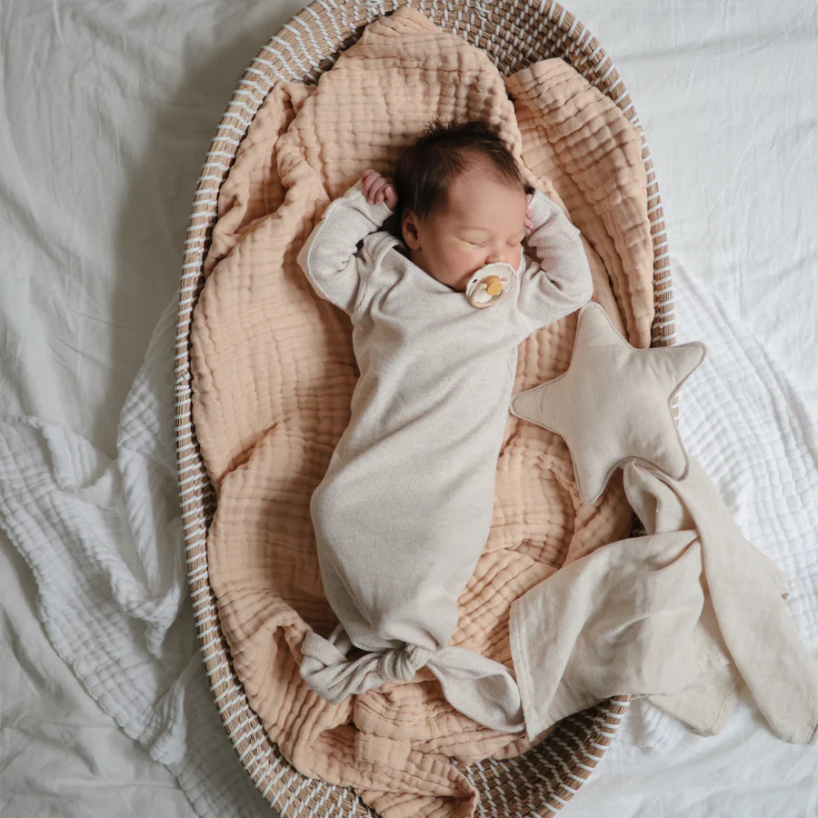 Star Lovey Blanket | Fog