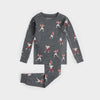 Quarterback Print Heather PJ Set