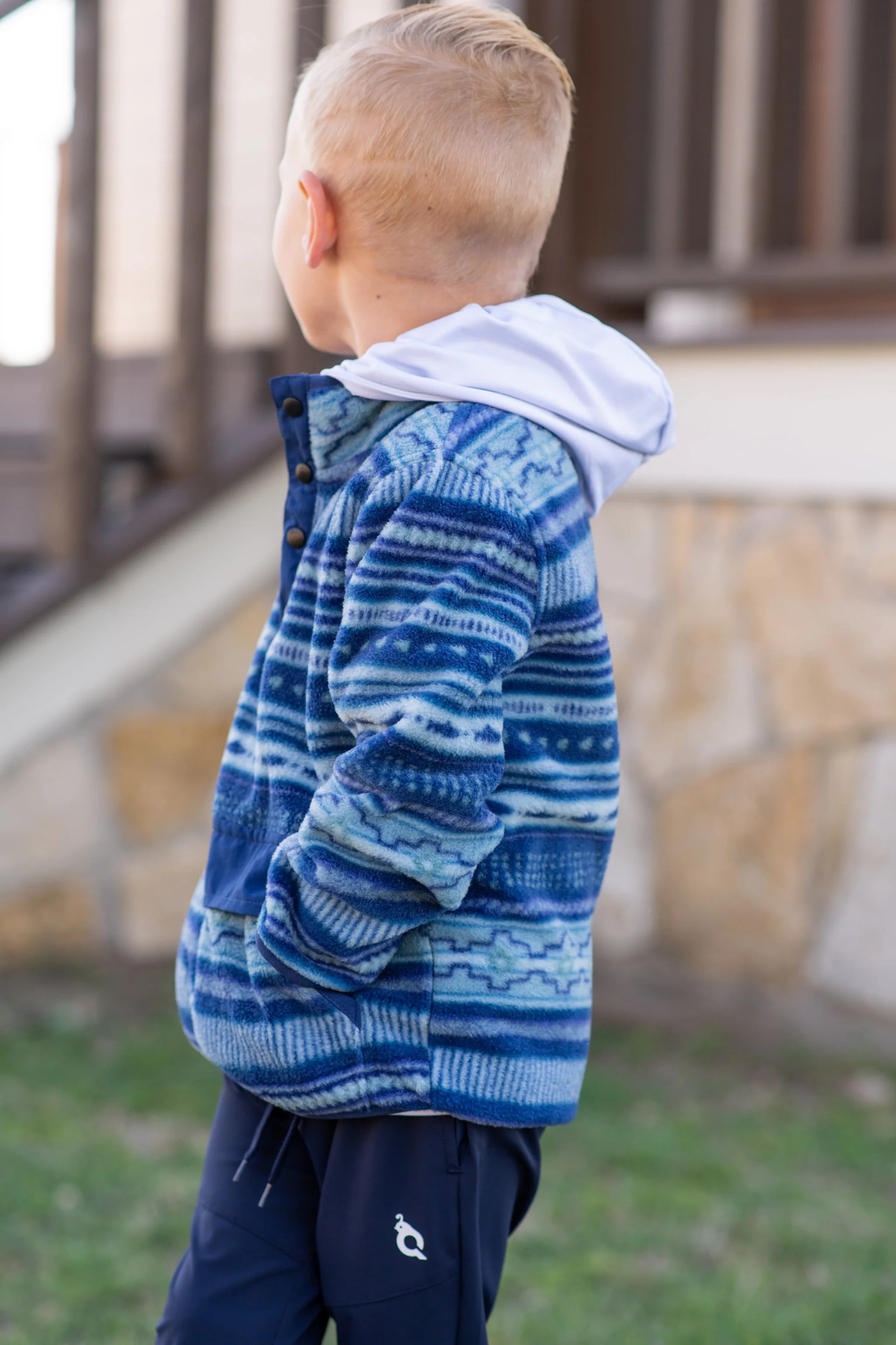 Aztec Sherpa Pullover