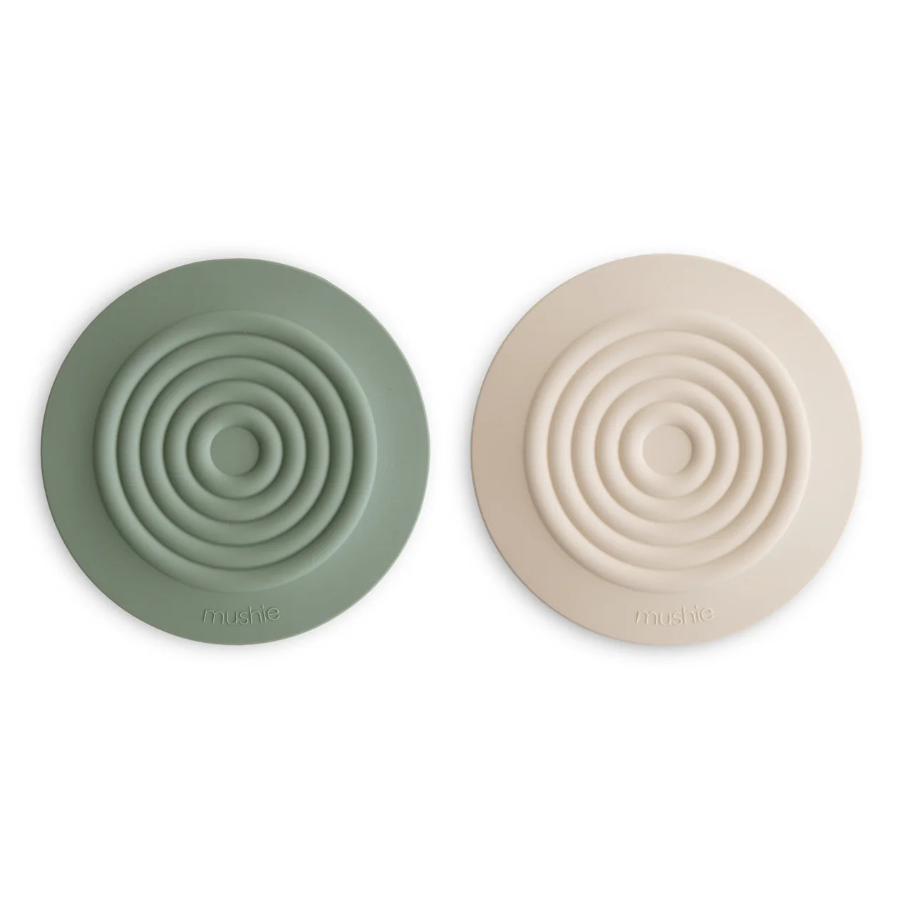 Silicone Drain Stopper 2-Pack -Dried Thyme/Shifting Sand