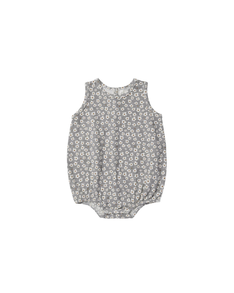 Bubble Onesie - Blue Ditsy