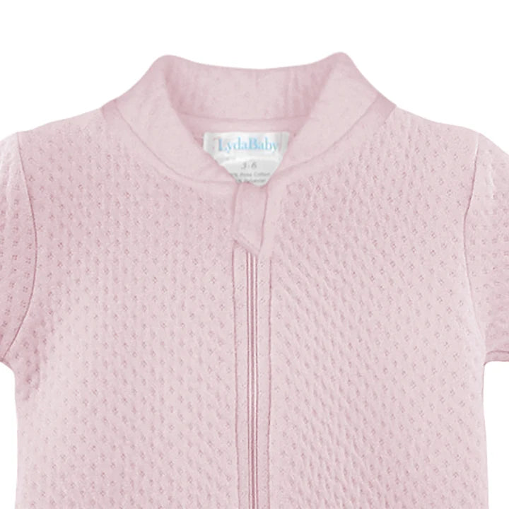 Comfy Collection Zipper Footie | Baby Girl