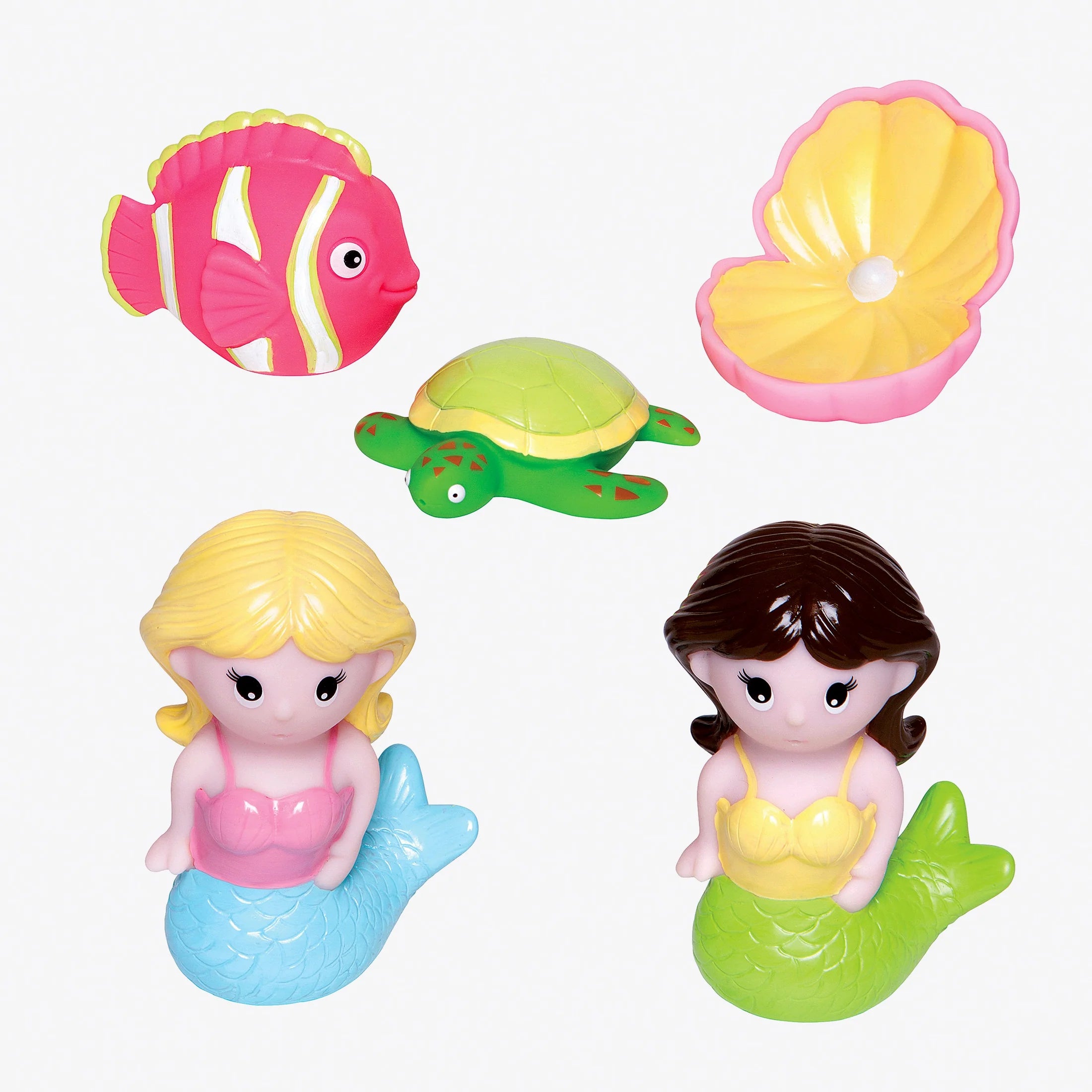 Mermaid Party Bath Toy Set