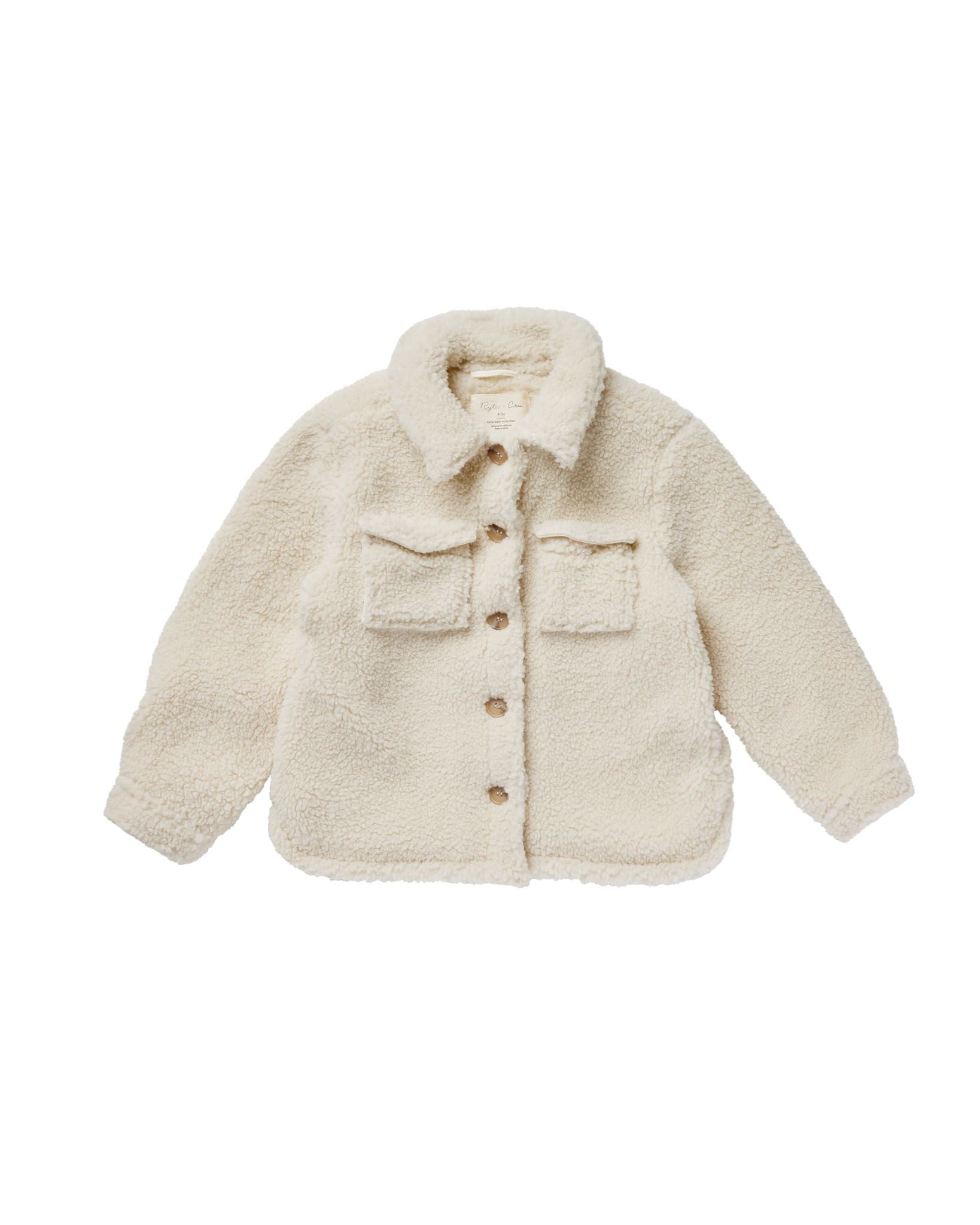 Shearling Chore Coat - Natural