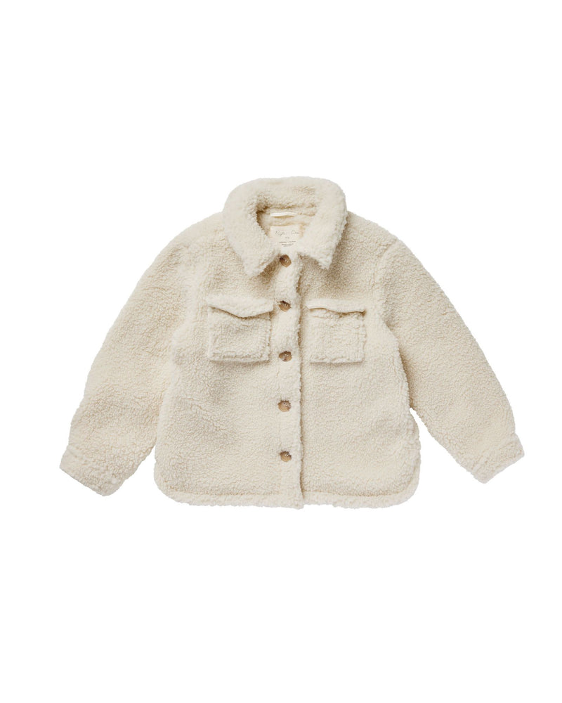 Shearling Chore Coat - Natural