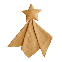 Star Lovey Blanket | Fall Yellow