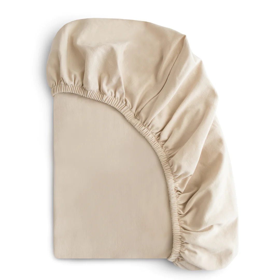 Stretchy Crib Sheet - Fog