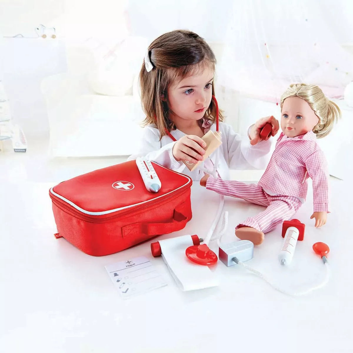 Doctor on Call Wooden Playset