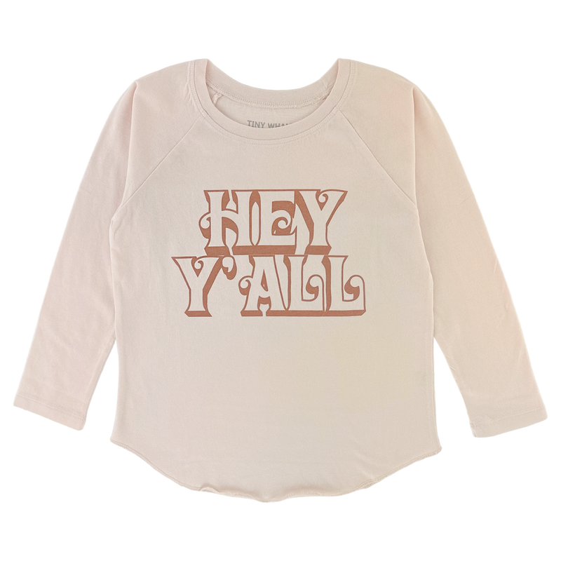 Hey Y'all Raglan Tee