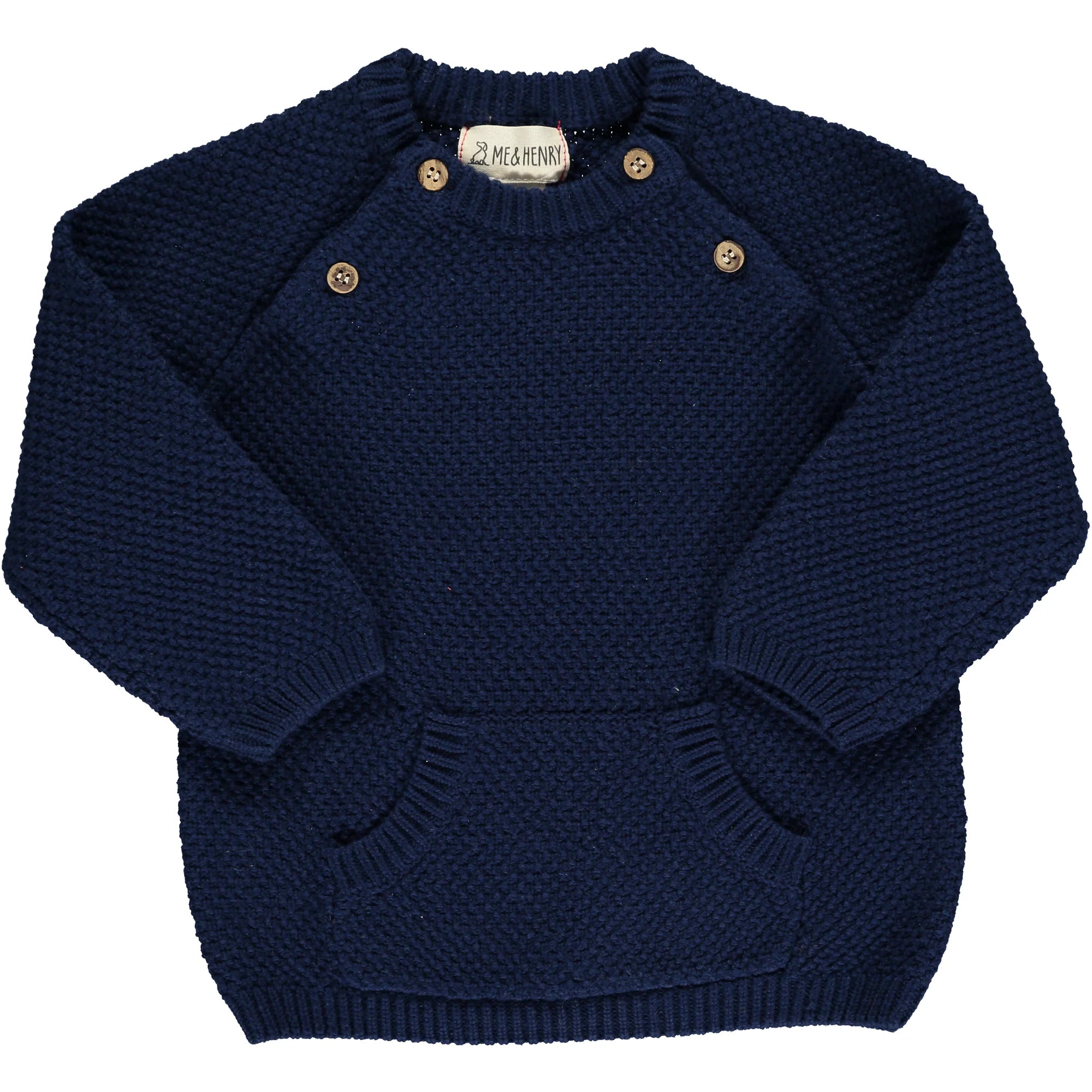 Morrison Baby Sweater - Navy
