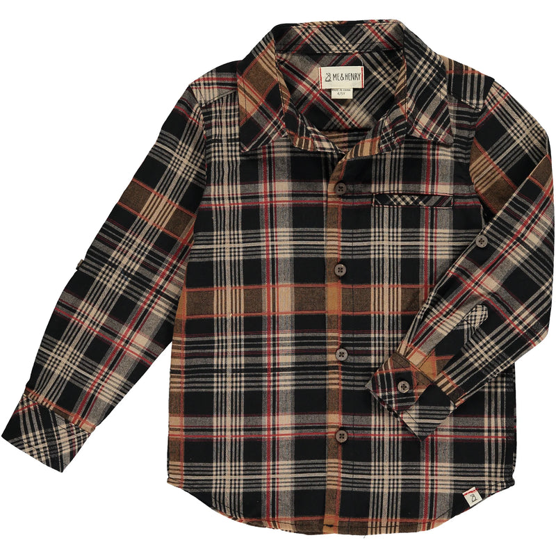 Atwood Woven Shirt - Brown Plaid