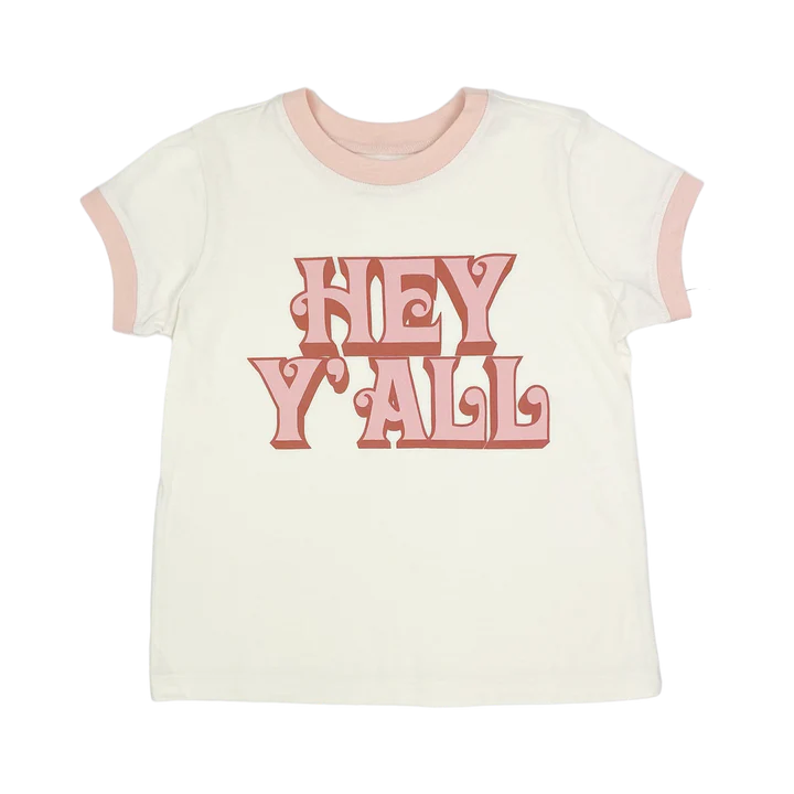 Hey Y'all Ringer Tee