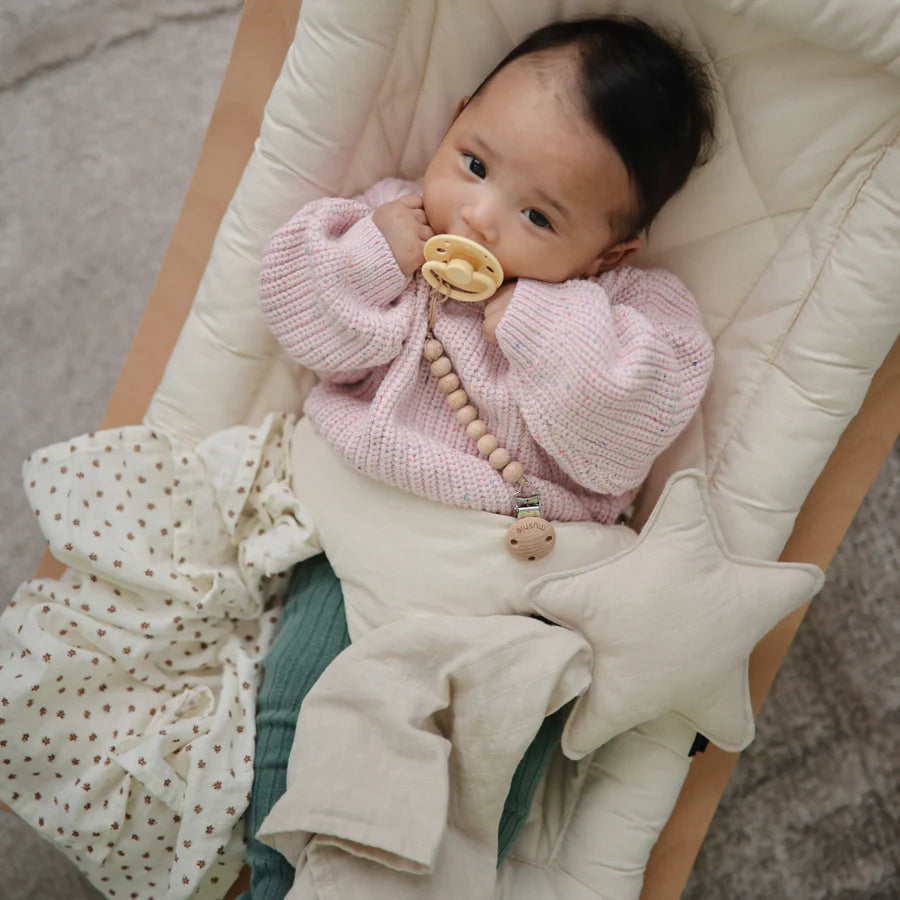 Star Lovey Blanket | Fog