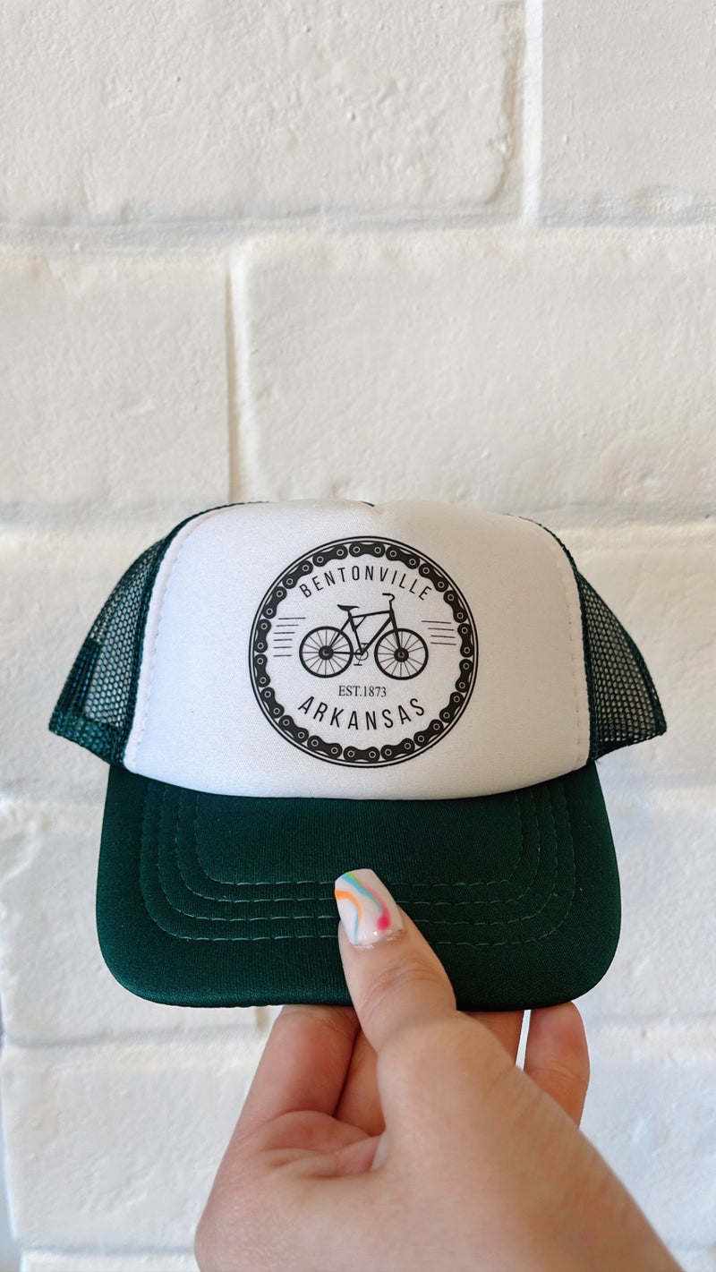 Bentonville Bike Hat - Green