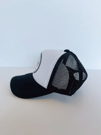 Bentonville Bike Hat - Black/White