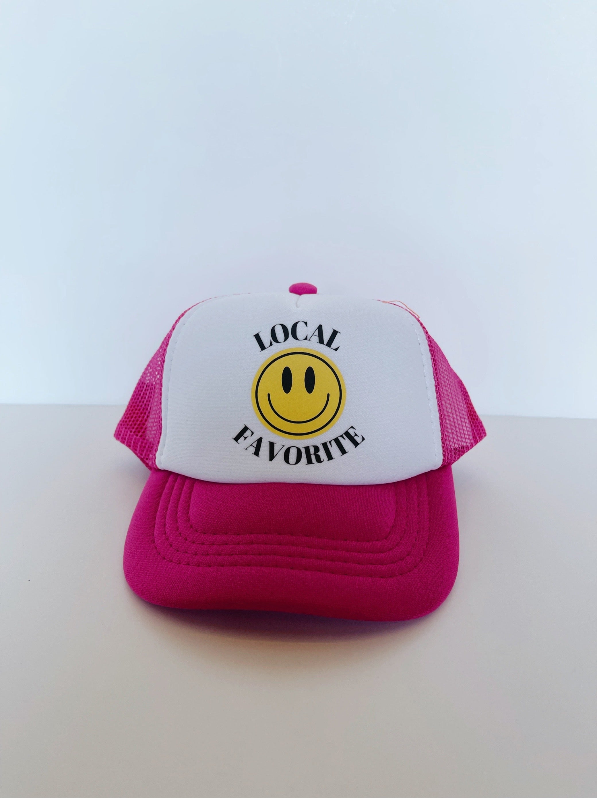 Local Favorite Hat - Hot Pink
