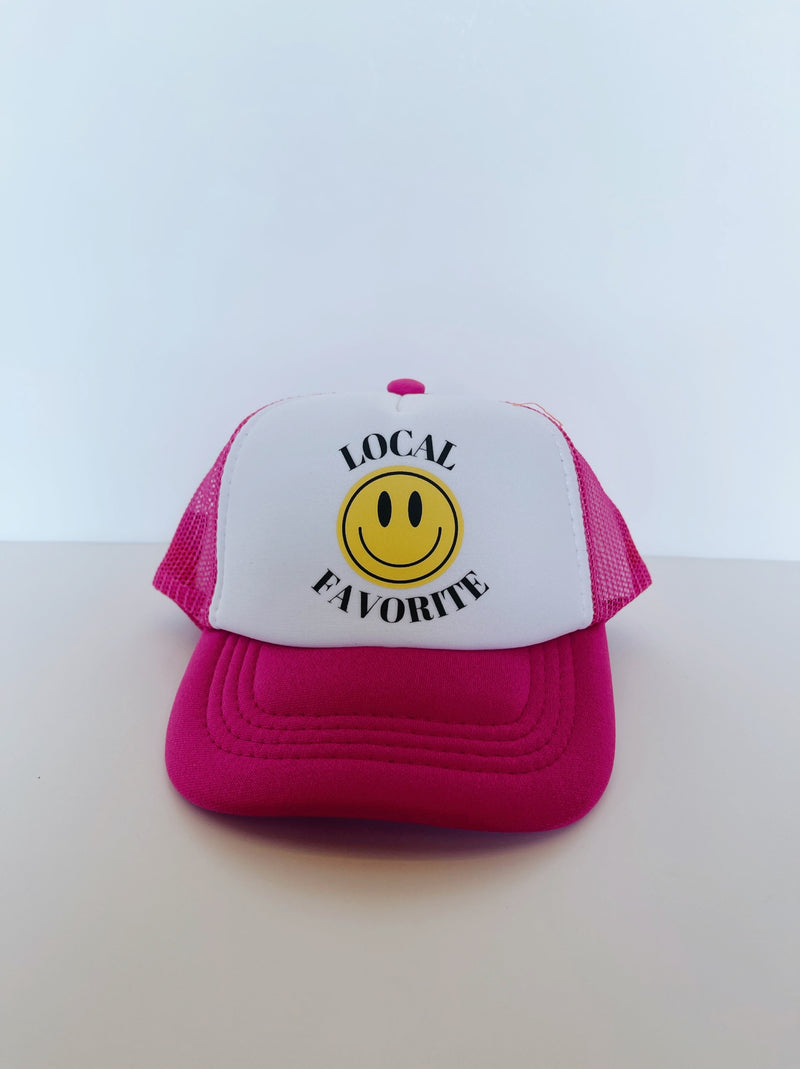 Local Favorite Hat - Hot Pink