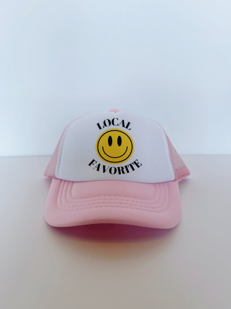 Local Favorite Hat - Baby Pink