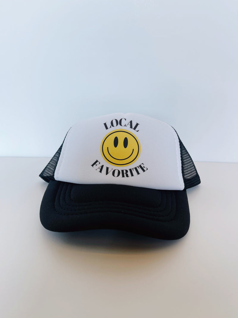 Local Favorite Hat - Black/White