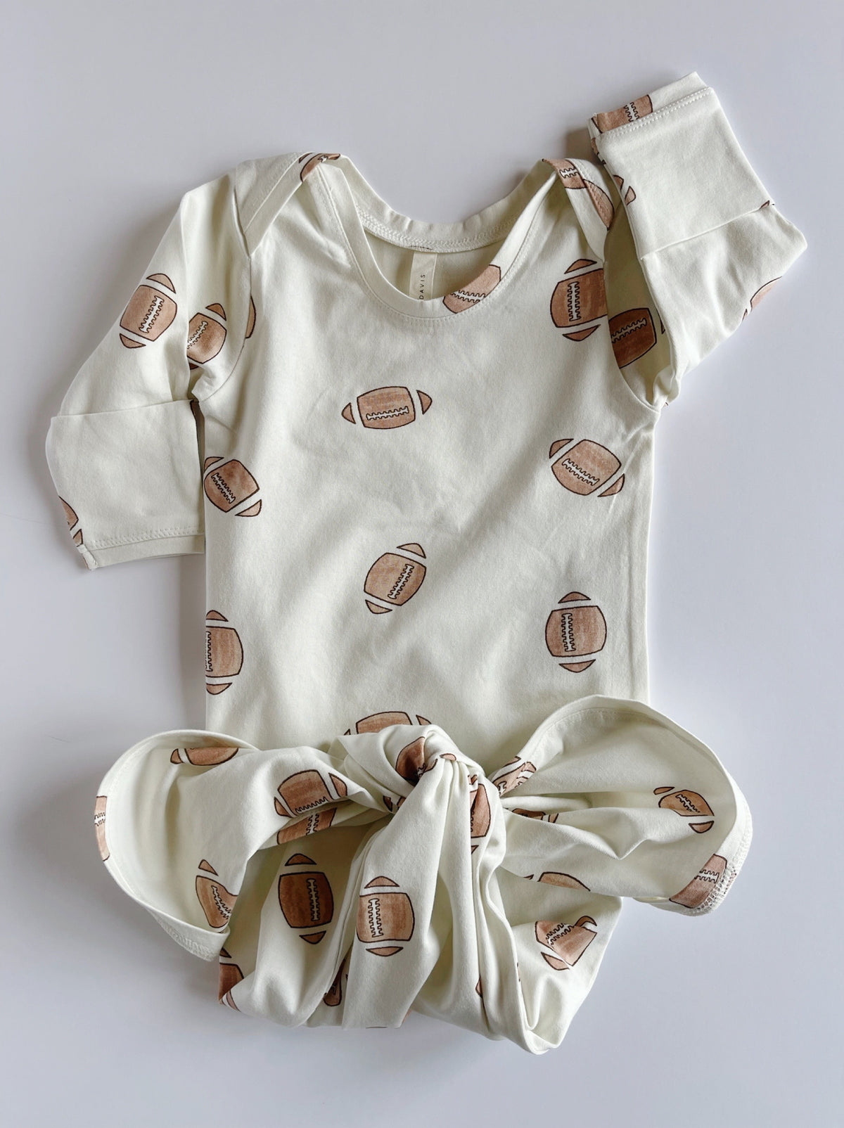 Knotted Gown + Knot Hat | Footballs